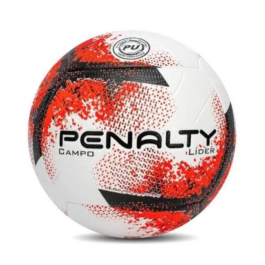 Bola de futebol de campo Penalty Líder vermelha