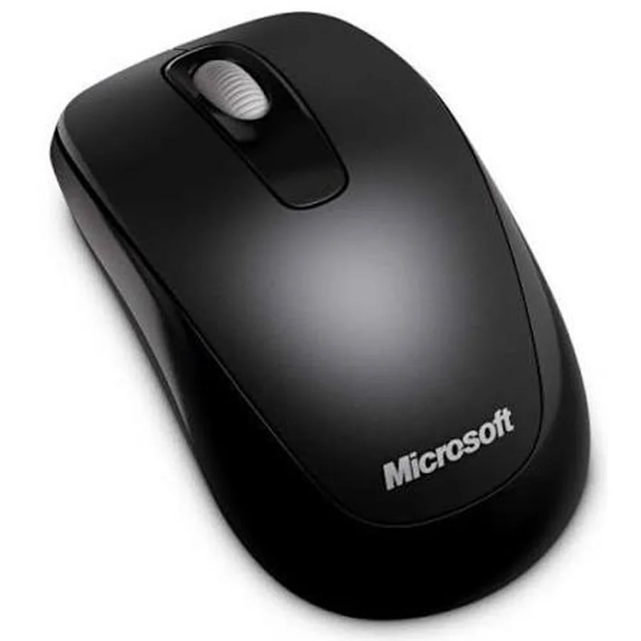 Mouse sem fio Microsoft preto